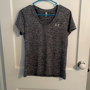 Medium underarmour dry fit T-shirt.